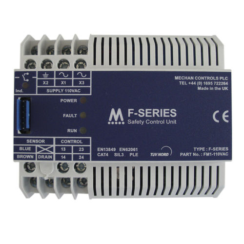 Module relais de commutation - FM1 - Mechan Controls - de sécurité / à montage sur rail DIN