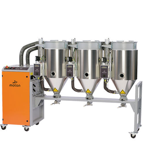 Sécheur à air sec - LUXOR S - motan gmbh - pour granulés plastiques / compact