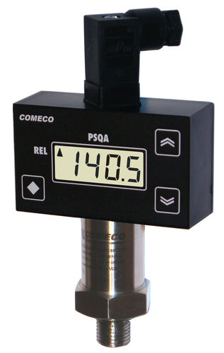 Transmetteur de pression relative - max. 500 bar | PSQA - Comeco Control & Measurement - à couche mince / analogique / monté en panneau