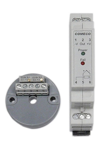 Transmetteur de température sur rail DIN - -50 °C ... +1 300 °C | TRN series - Comeco Control & Measurement - thermocouple / analogique / de process
