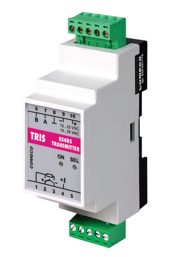 Transmetteur de température sur rail DIN - -100 °C ... +1 800 °C | TRIS  - Comeco Control & Measurement - thermocouple / RTD / numérique