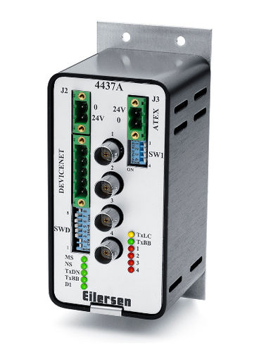 Module d'interface DeviceNet - ATEX | 4X37A - Eilersen Electric Digital Systems A/S - pour capteur de force