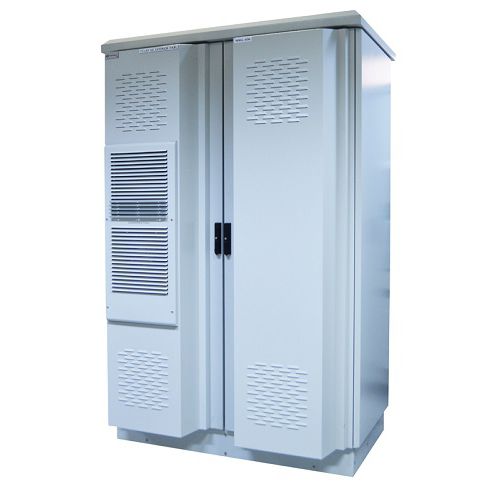 Armoire réseau au sol - Electro Alfa International - ventilée / modulaire / d'extérieur