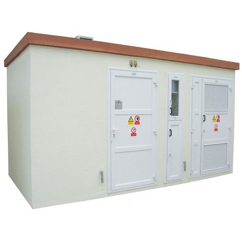 Sous-station pour distribution électrique - Electro Alfa International - pour transformateur moyenne tension / préfabriqué