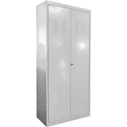 Armoire de stockage - Electro Alfa International - sur pieds / à portes battantes / en acier