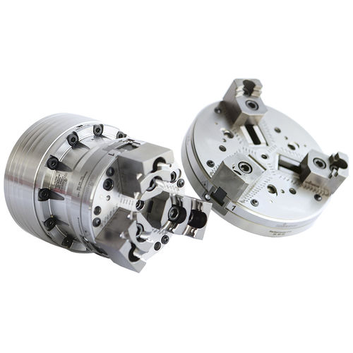 Porte-pince à pince de blocage - 3-jaw module - HAINBUCH GMBH SPANNENDE TECHNIK - 3 mors
