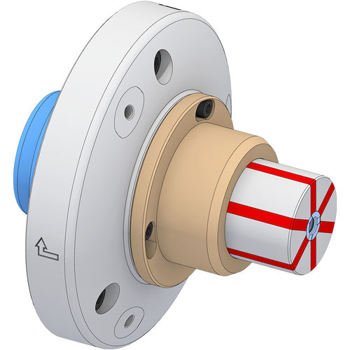 Mandrin de serrage de pièce avec adaptateur - MANDO Adapt T812 - HAINBUCH GMBH SPANNENDE TECHNIK - à position fixe / de précision