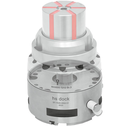 Unité de bridage hydraulique - hs-dock - HAINBUCH GMBH SPANNENDE TECHNIK - à mandrin