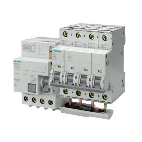 Dispositif différentiel à courant résiduel différentiel - 5SM2 - Siemens Low-voltage – Power distribution - contre les surintensités / à courant résiduel / modulaire