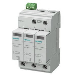 Parafoudre de type 2 - 5SD74 series - Siemens Low-voltage – Power distribution - de télésignalisation / contre les courants transitoires / pour équipement électronique