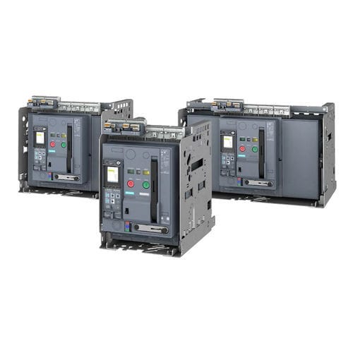 Disjoncteur à air - 3WA series - Siemens Low-voltage – Power distribution - de défaut de mise à la terre / basse tension / pour surcharge