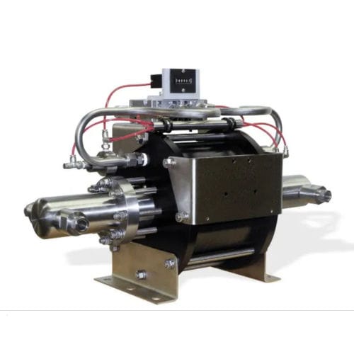 Pompe à piston plongeur - NuQuip® 121375 - Airmo Incorporation - à eau / à air / actionnée par air