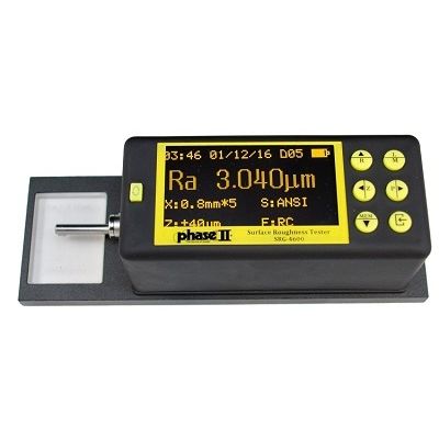 Rugosimètre de surface - SRG-4600 - Phase II - portable / avec afficheur LCD