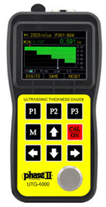 Mesureur d'épaisseur de revêtement - 0.02 - 20.0” | UTG-4000    - Phase II - portable / portatif / à ultrasons