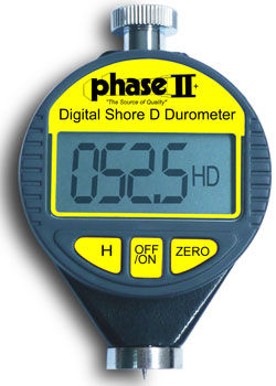 Duromètre Shore D - 0 - 100 HSD | PHT-980 - Phase II - portable / à affichage digital