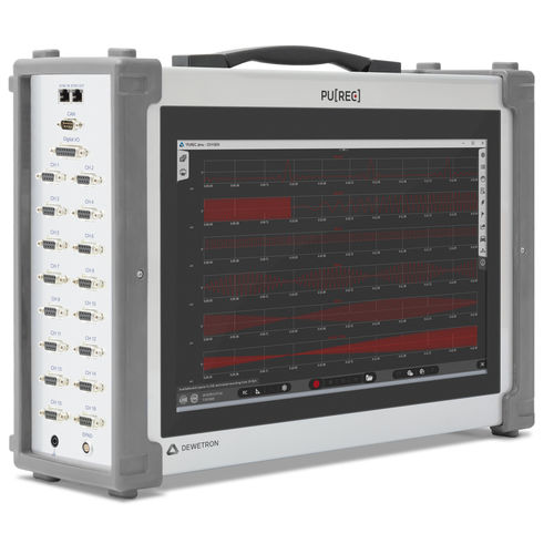 Système d'acquisition de données 16 canaux - PU[REC] series - DEWETRON GmbH - portable