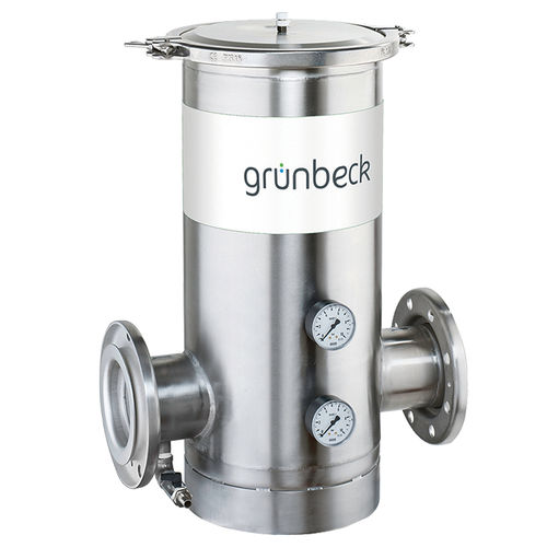 Filtre à eau - FME  - Grünbeck Wasseraufbereitung - à panier / sous pression / pour filtration fine