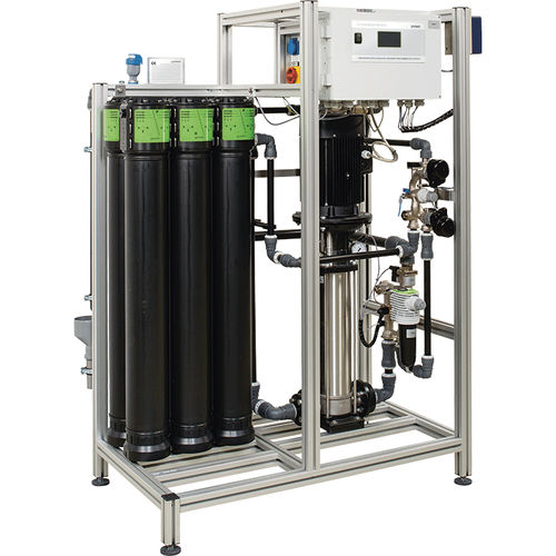 Système de filtration à membrane - NANO-X - Grünbeck Wasseraufbereitung - à eau / grande efficacité