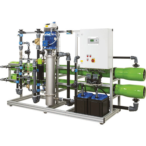Unité de purification d'eau par osmose inverse - GENO®-OSMO-RKF - Grünbeck Wasseraufbereitung - compacte