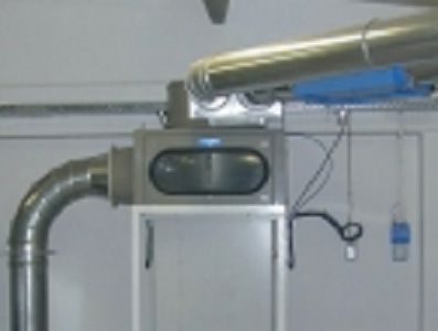 Séparateur de fibres - SA - LUWA Air Engineering AG - gravimétrique
