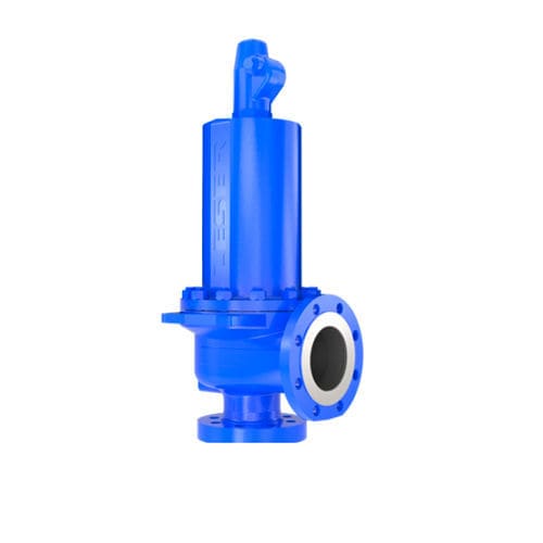 Soupape de sécurité à gaz - 45 series  - LESER GmbH & Co. KG - DIN / pour l'industrie chimique / en acier inoxydable