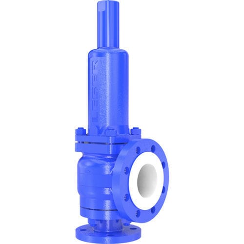 Soupape de sécurité DIN - 447 series  - LESER GmbH & Co. KG - pour l'industrie chimique / en acier / à bride