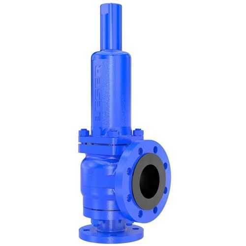 Soupape de surpression pour l'industrie chimique - 447B - LESER GmbH & Co. KG - en acier / en PTFE / pour fluide toxique