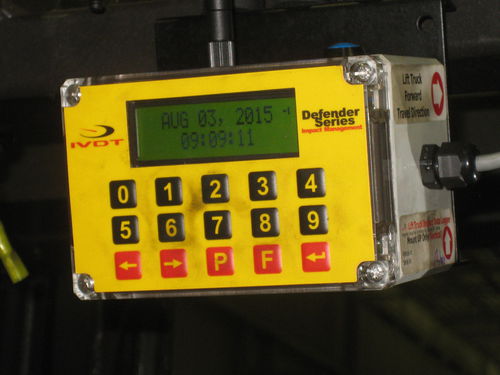 Système de surveillance d'impact - IM2 - Integrated Visual Data Technology Inc - pour chariot élévateur