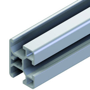 Profilé en aluminium - 20.1117/0 - Minitec - rainuré / léger / extrudé