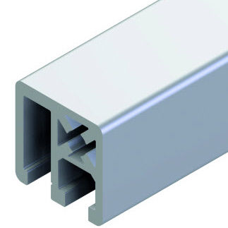 Profilé en aluminium - 20.1070/0 - Minitec - rainuré / extrudé