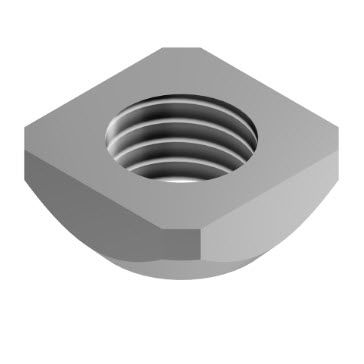 Écrou carré - 21.1310/1 - Minitec - en inox / pour assemblage de profilés