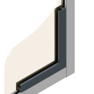 Profilé en plastique - 22.1107/1 - Minitec - rainuré / de construction / extrudé