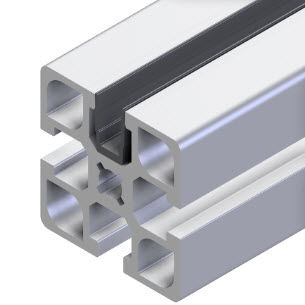 Profilé de recouvrement en PVC - 22.1070/1 - Minitec - rainuré / extrudé