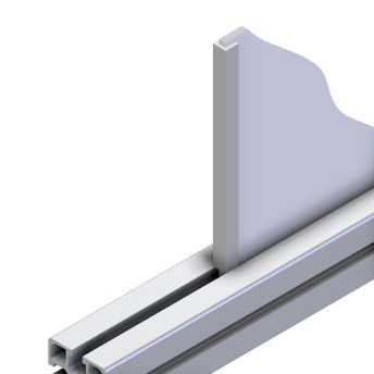 Profilé en aluminium - 21.1002/0 - Minitec - en U / de cadre
