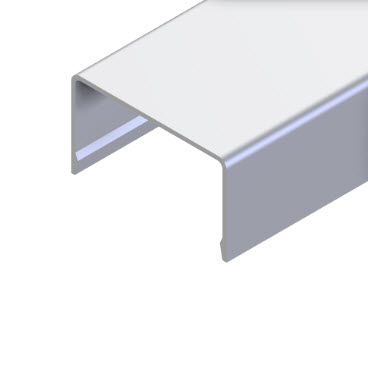 Goulotte de câblage - 20.1071/0 - Minitec - aluminium