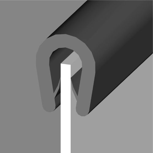 Protection d'angle en PVC - 22.1029/0 - Minitec