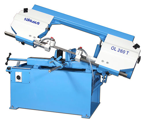 Scie à ruban - OL 260 T - Siloma - horizontale / pour métaux / automatique
