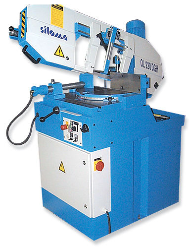 Scie à onglet - OL 220 DGH - Siloma - horizontale / pour métaux / semi-automatique