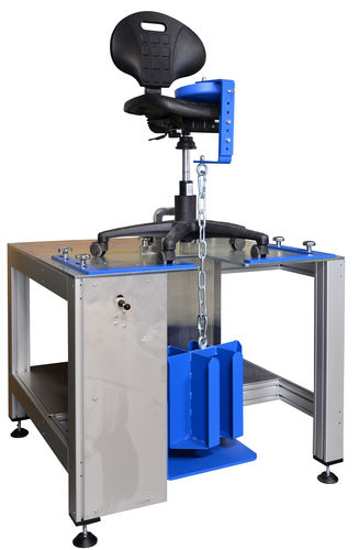 Banc de test de stabilité - Hegewald & Peschke Meß- und Prüftechnik GmbH - pour meuble / pour chaise / pour matériaux