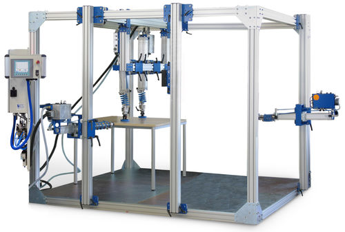 Banc de test multiparamètres - max. 1000, 2500 N   - Hegewald & Peschke Meß- und Prüftechnik GmbH - pour table / pneumatique / vertical