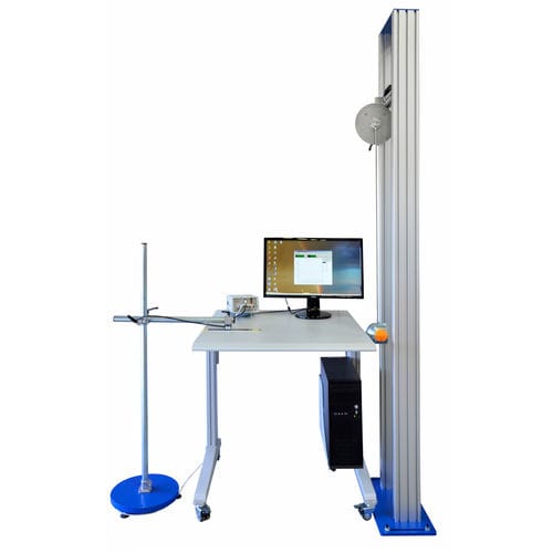 Banc de test au choc - Hegewald & Peschke Meß- und Prüftechnik GmbH - automatique / pour table / pour siège