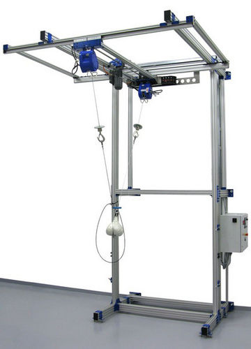 Banc de test de choc - Hegewald & Peschke Meß- und Prüftechnik GmbH - pour module photovoltaïque / mécanique / vertical