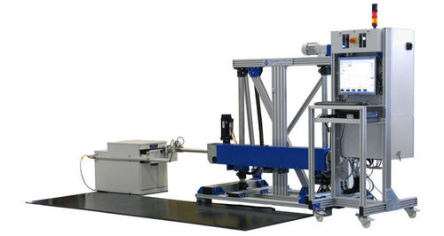 Banc de test pour tiroir - max. 800 m, 2 m/s, 1000 N - Hegewald & Peschke Meß- und Prüftechnik GmbH - multiparamètres / à mouvement continu / pneumatique