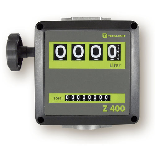Débitmètre à pignons ovales - Z 400 - HORN GmbH & Co. KG TECALEMIT - volumique / pour huile / pour carburant