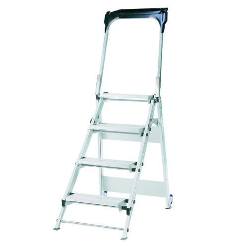 Escabeau portable - 98-34749 - BITO-Lagertechnik Bittmann - en aluminium