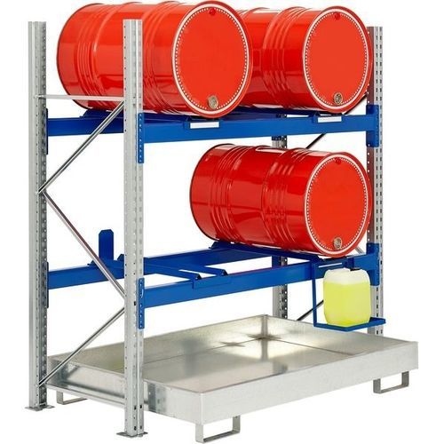 Rayonnage pour fûts - 66-33111 - BITO-Lagertechnik Bittmann - en acier / fonctionnement horizontal