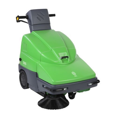 Balayeuse accompagnée - 505 series - IPC - à essence / à batterie / d'extérieur