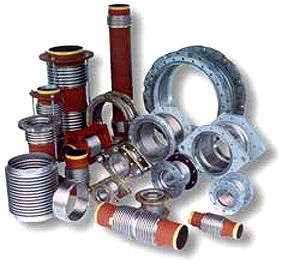 Compensateur de dilatation en caoutchouc - PN 6 - 16 - BOA - rond / à bride / pour gaz