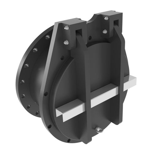 Clapet anti-retour à disque - HADE® - VAG-Group - pour eau / à bride / en plastique