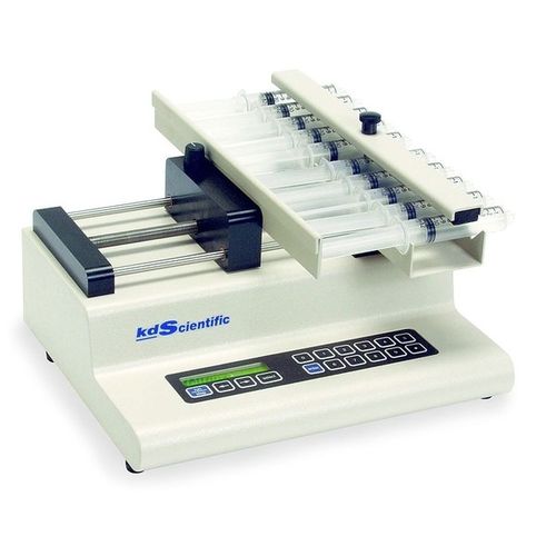 Pompe à perfusion - 0.01 - 140 ml | KDS 220  - KDS - à seringues multiples / pour produits chimiques / à moteur pas à pas